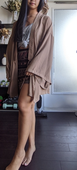 Tan Cardigan - Picture 3 of 5